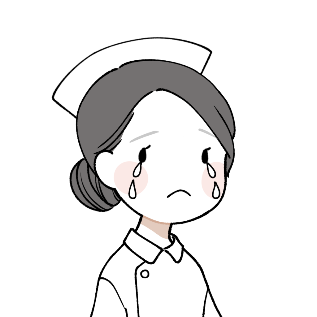 新人看護師の涙